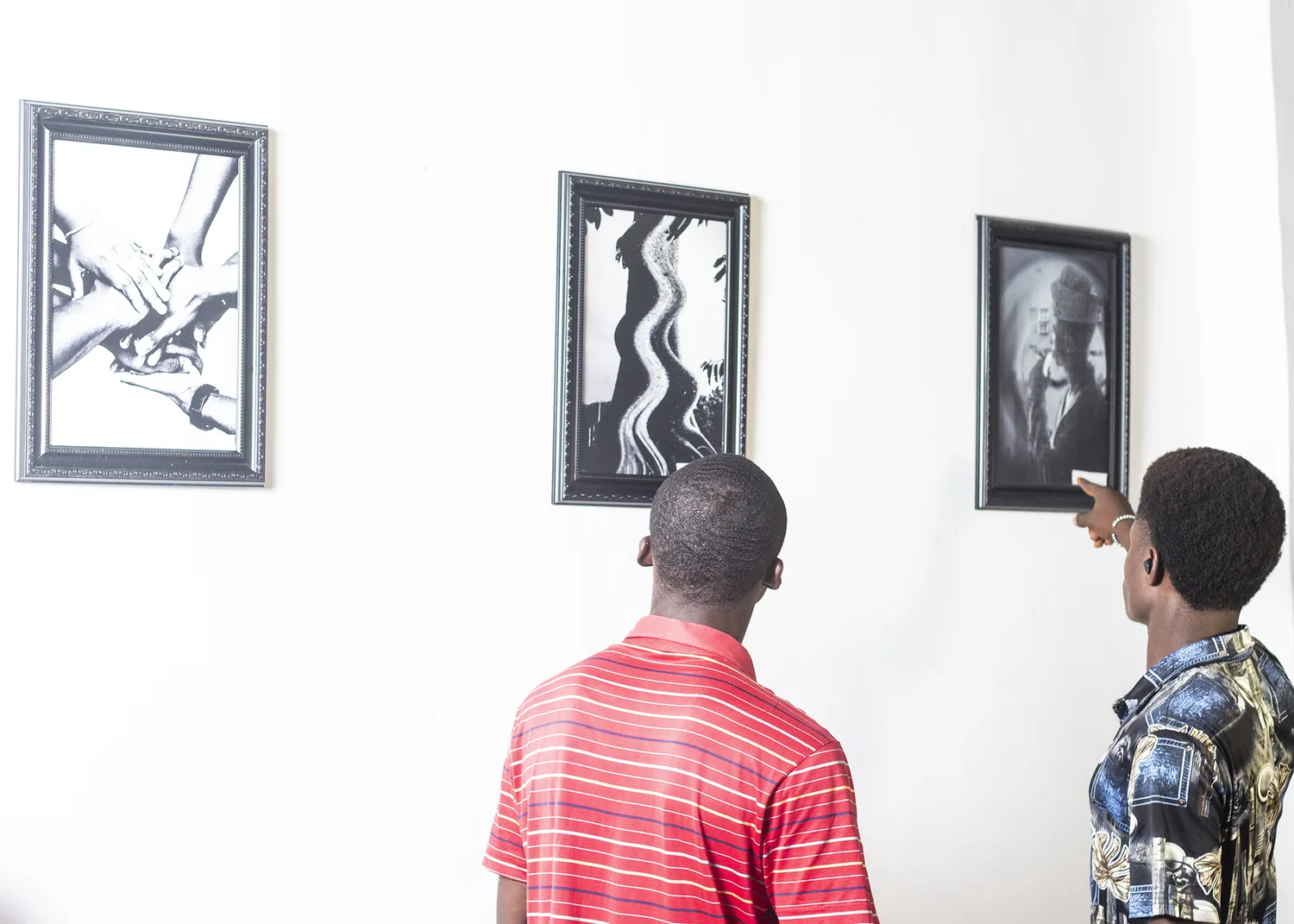 Black & White exhibition view