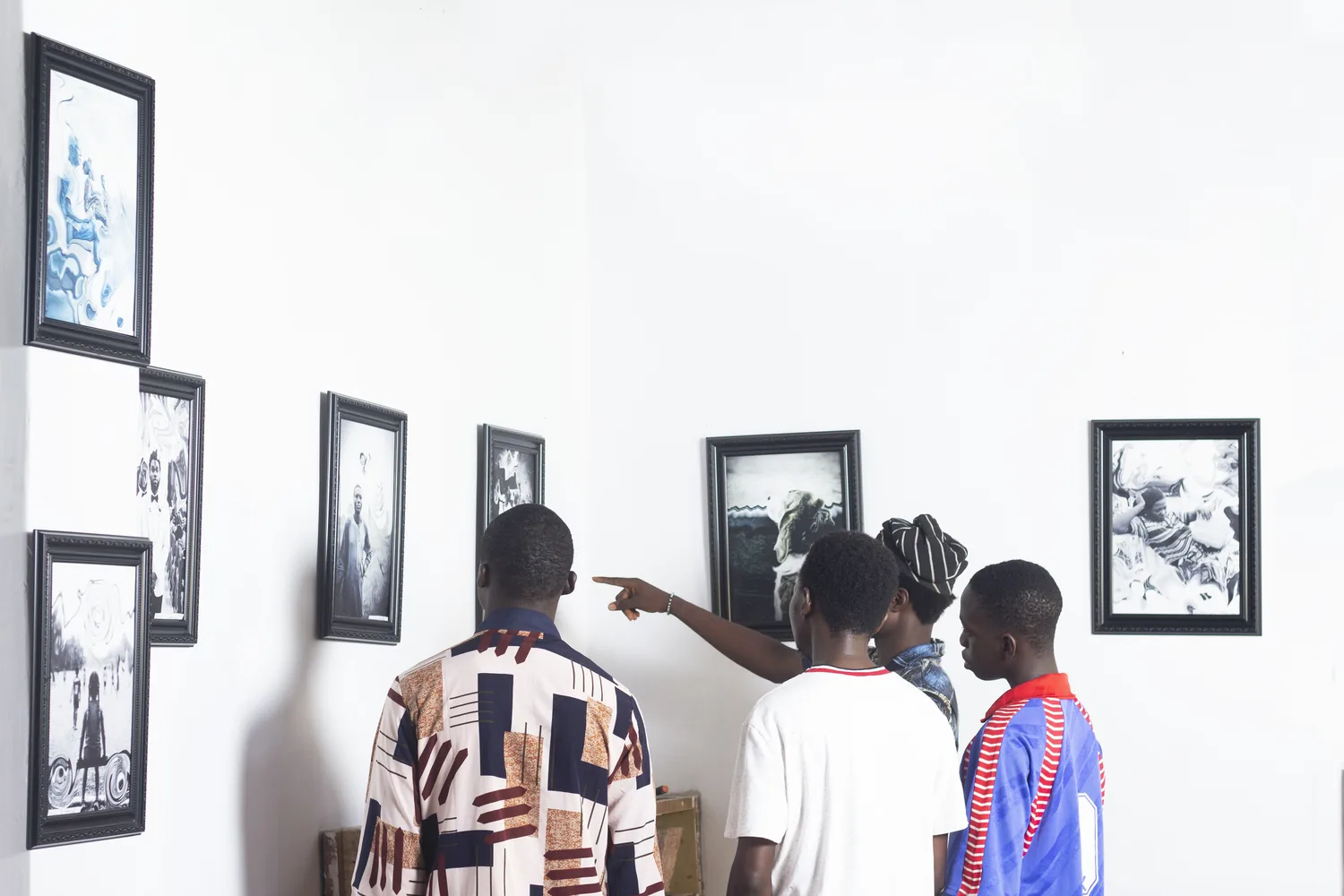 Waiting exhibition view