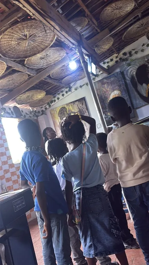 Student visit to De Galawry Art Centre