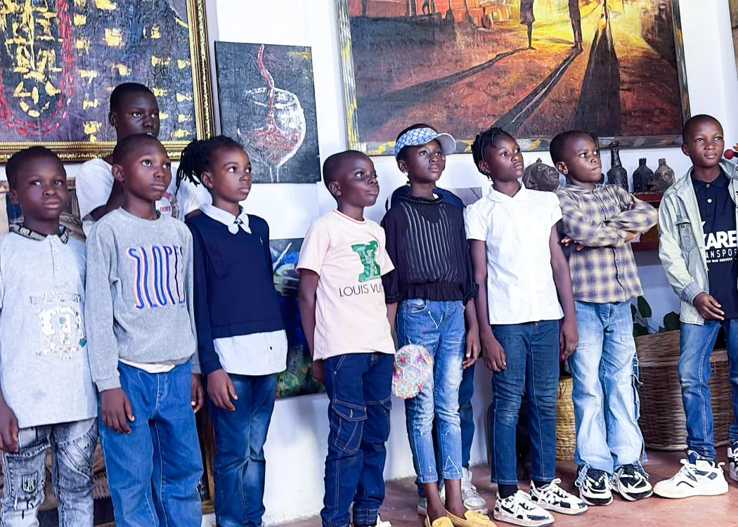 Creative training activity at De Galawry Art Centre