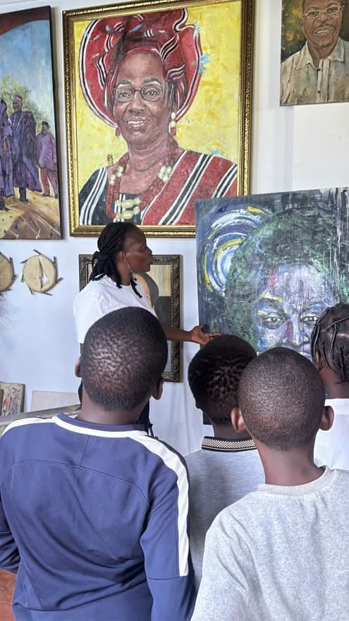 Training activity at De Galawry Art Centre