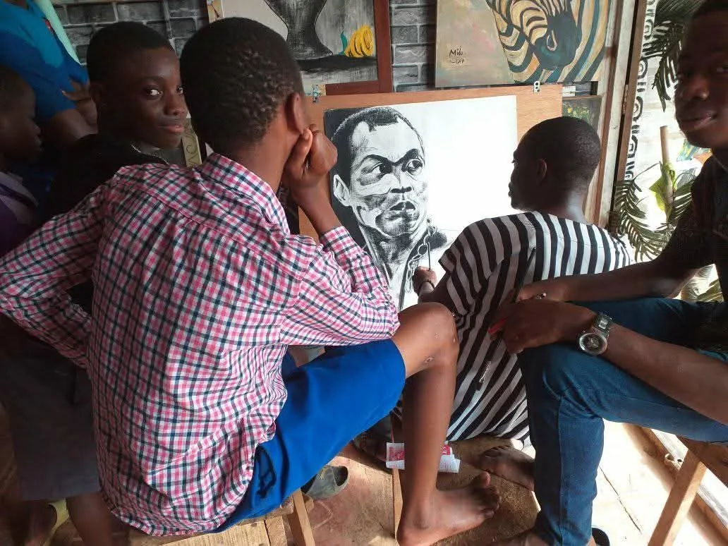 Creative activity at De Galawry Art Centre