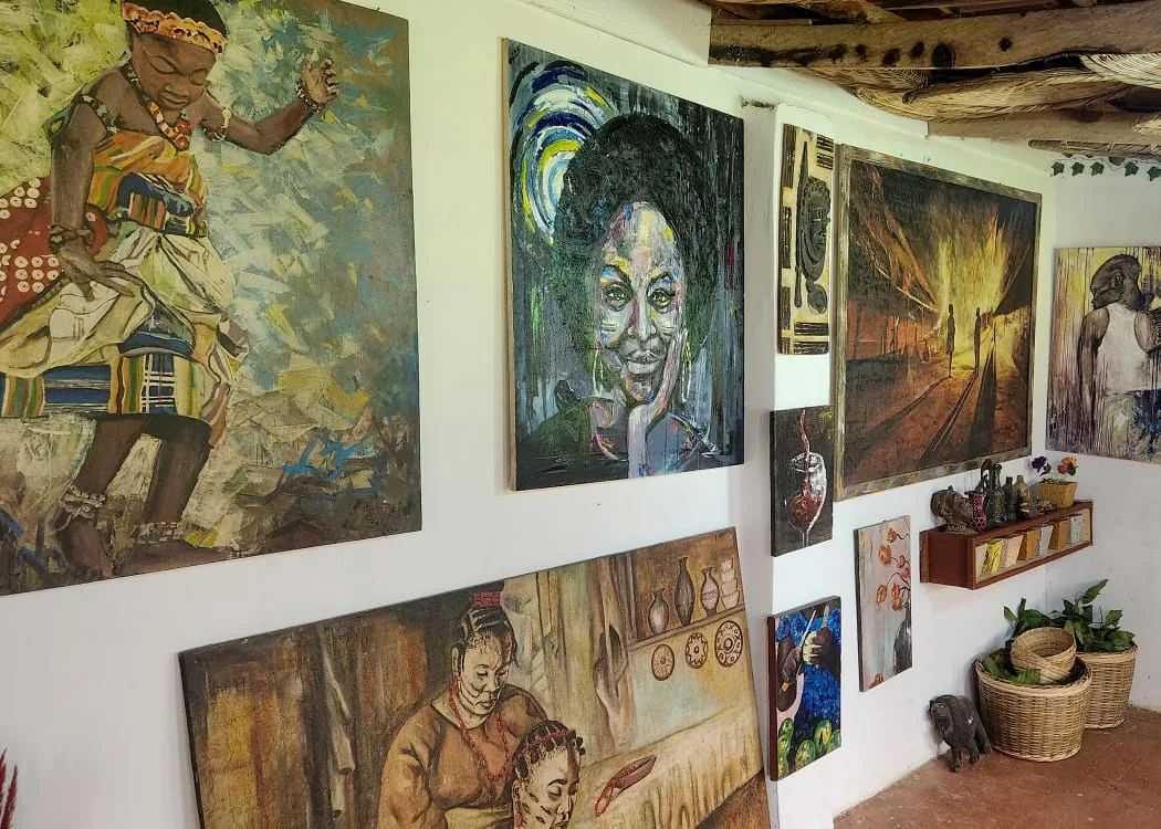 Inside De Galawry Art Centre