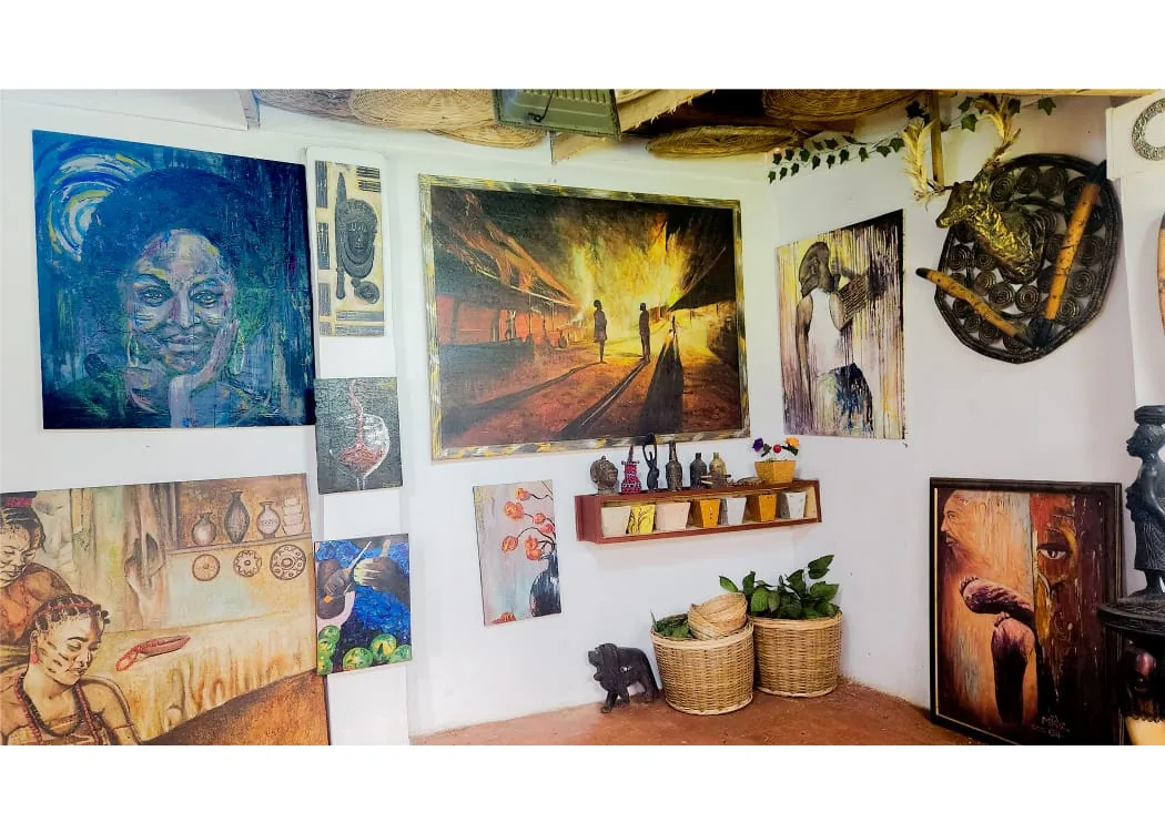 Inside De Galawry Art Centre
