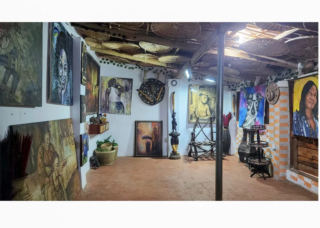 Inside De Galawry Art Centre