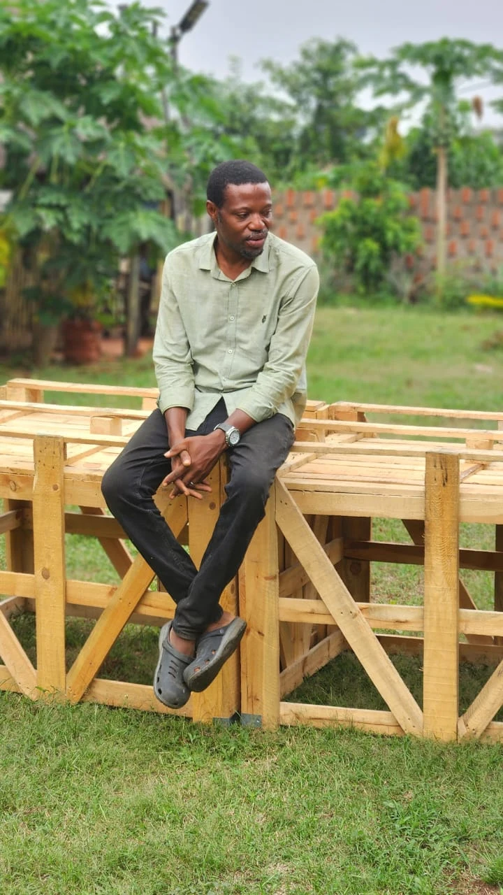 Olumide Adeyinka, founder of De Galawry Art Centre